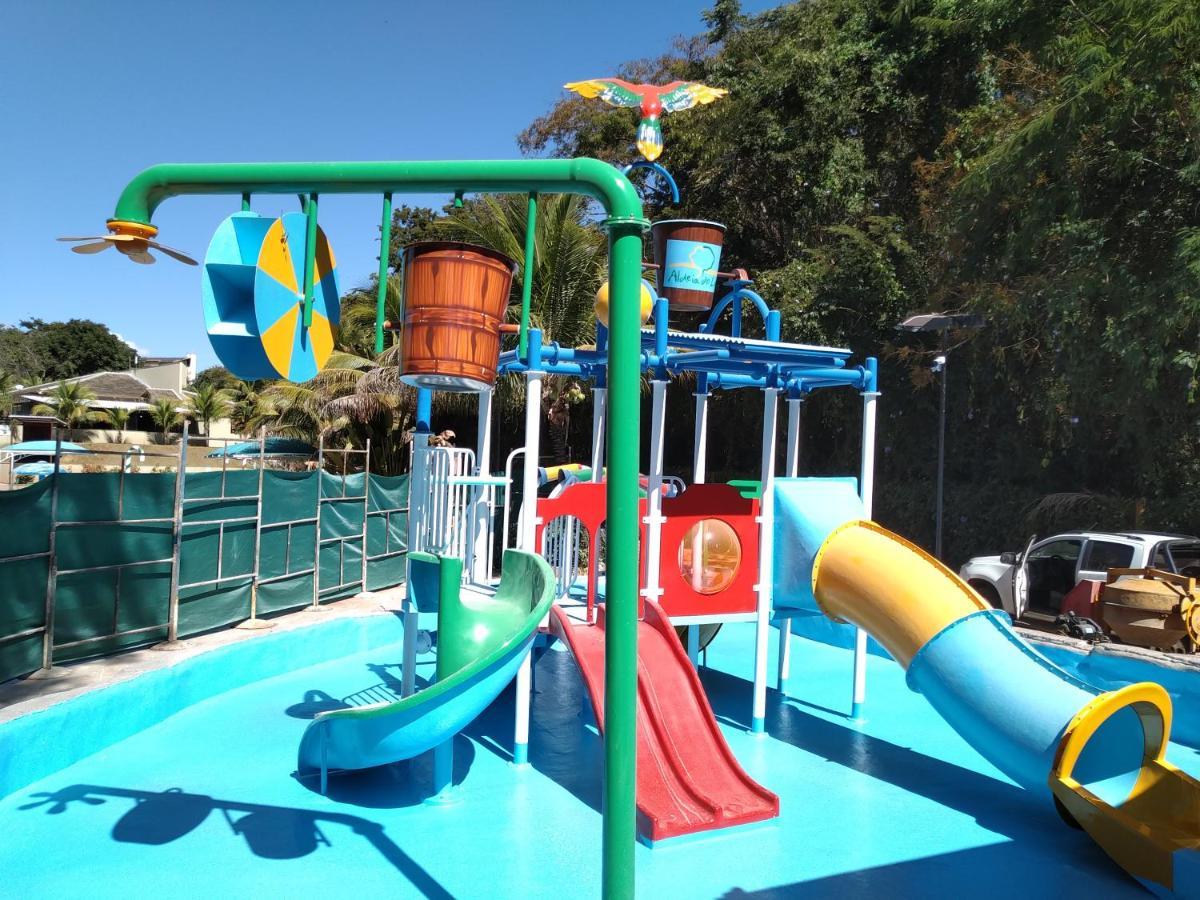 Aldeia Do Lago C204- Com Cozinha , Churrasqueira E Bebidas Liberadas No Parque Aquatico, Internet Banda Larga, Ponto Recarga De Carro Eletrico Caldas Novas Dış mekan fotoğraf